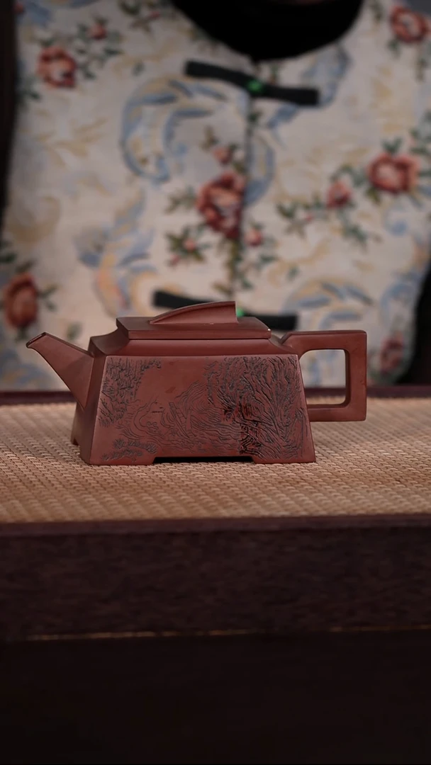 茶壶紫砂紫泥 350cc