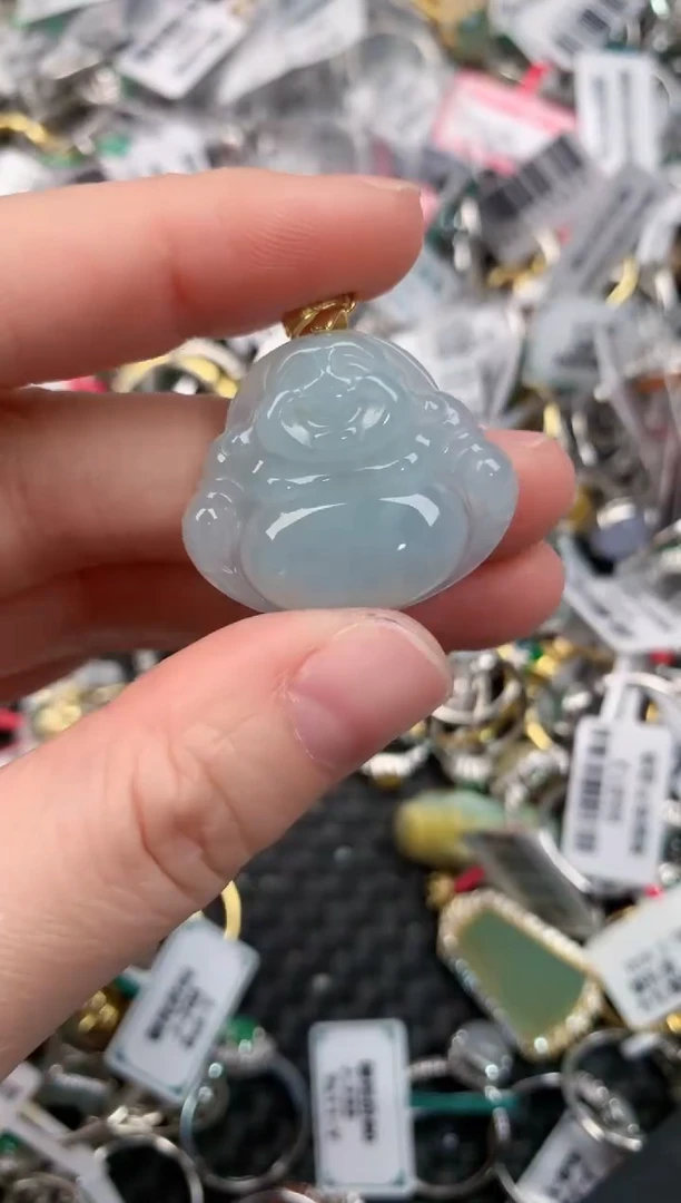 银S925镶嵌戒指翡翠222---5