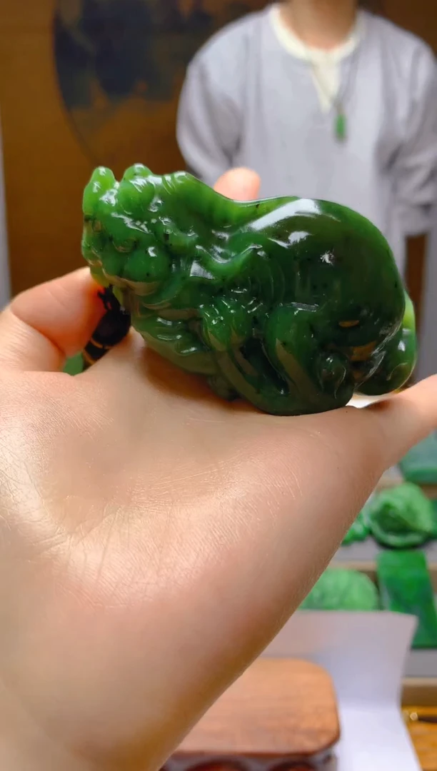 【闪购商品】和田玉（碧玉）把件未镶嵌1