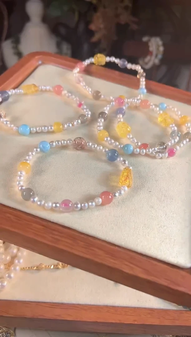 【闪购商品】淡水珍珠手链未镶嵌多样性发货其一