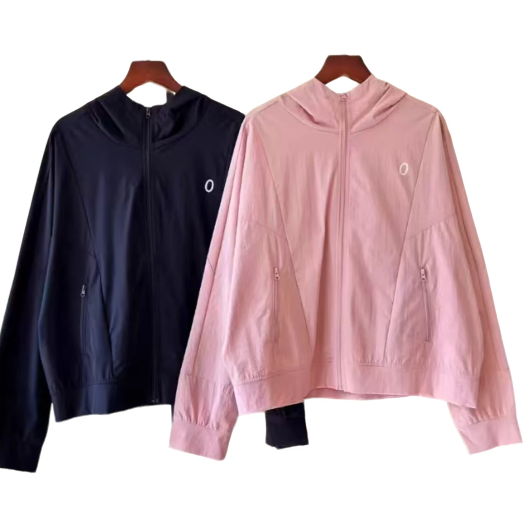 夏季轻薄冰感透气连帽防晒衣皮肤衣薄外套