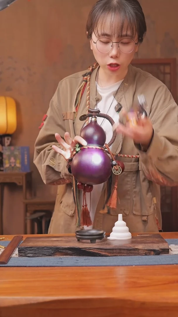 1818号链接精品大漆葫芦现货现发[一物一拍]