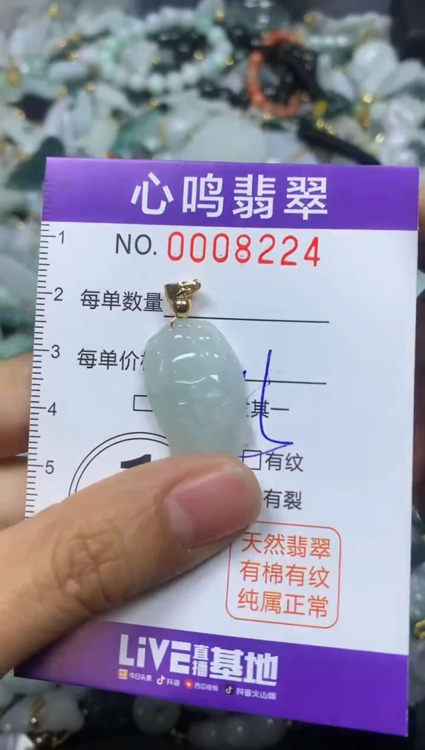 【闪购商品】翡翠颈饰未镶嵌闪购008224