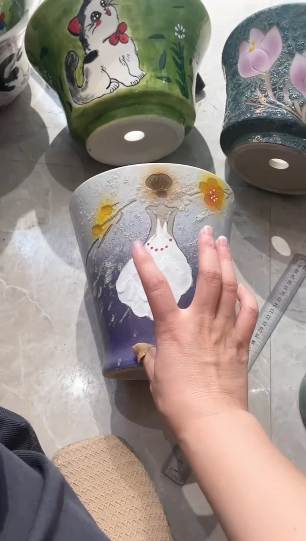 陶瓷25-103口高  1个微瑕1-2误差
