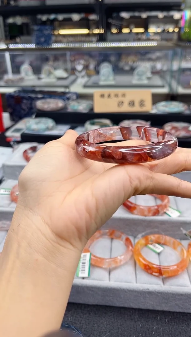 未镶嵌手镯水晶62圈口61151