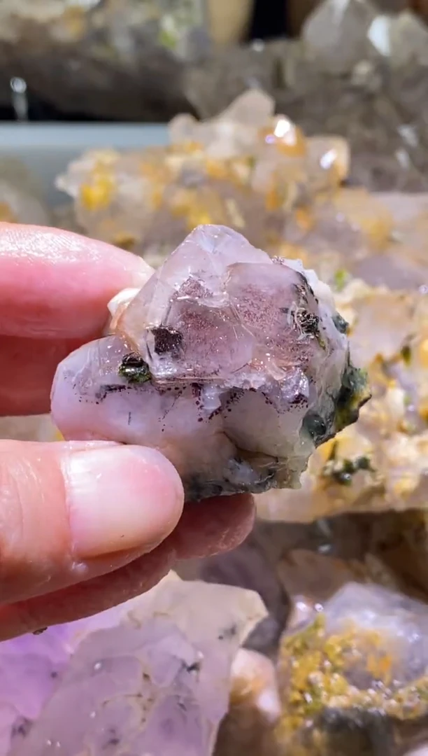 未镶嵌珠宝半成品水晶67号四川超七花园水晶