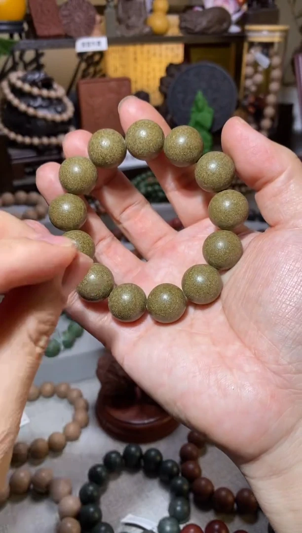 【闪购商品】泥塑茉莉竹清香方手串1.7*13