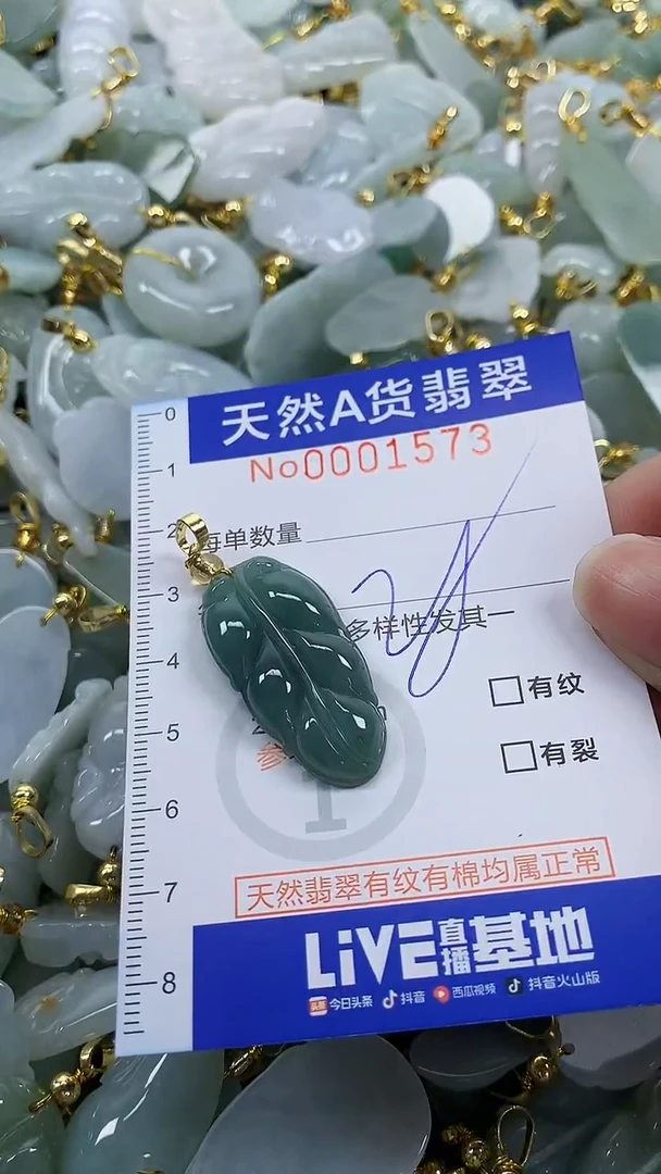 颈饰未镶嵌翡翠纯天然货a翡翠