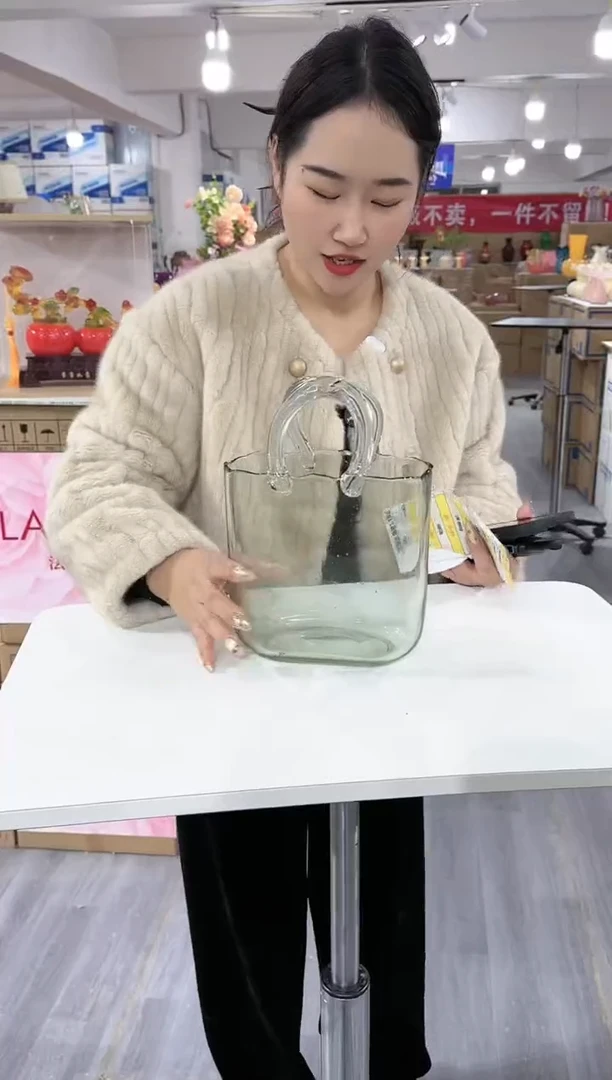 【闪购商品】琉璃简屿花器E-品48