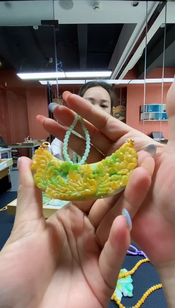 颈饰未镶嵌翡翠翡翠吊坠