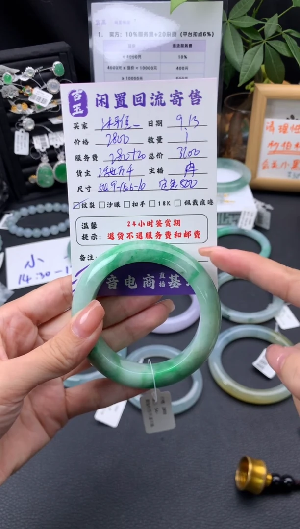 未镶嵌手镯翡翠沐****ⅰ手镯