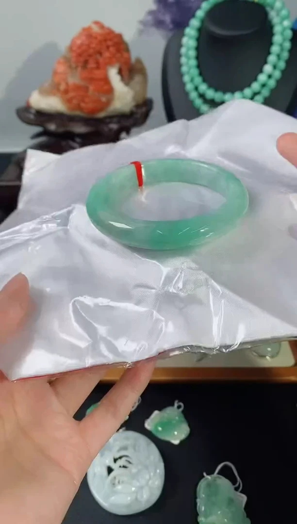 未镶嵌手镯翡翠203圈口58.5