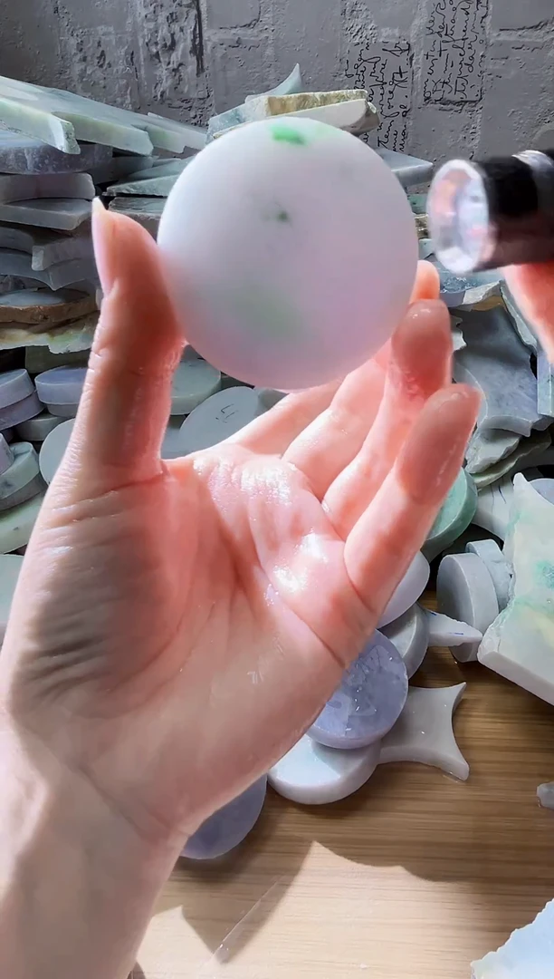 裸石翡翠天然翡翠A货余 南 551