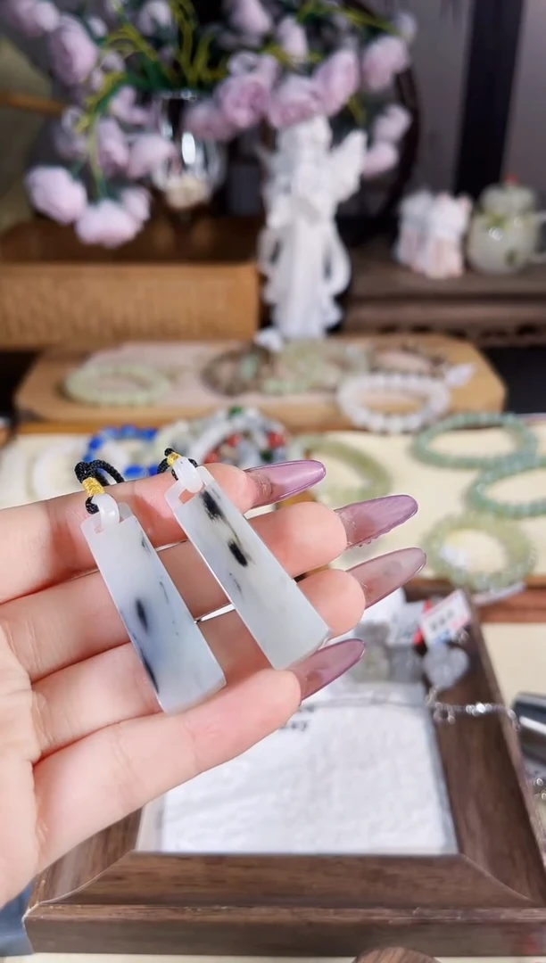 项链未镶嵌和田玉多样性发其一孤品默认微瑕