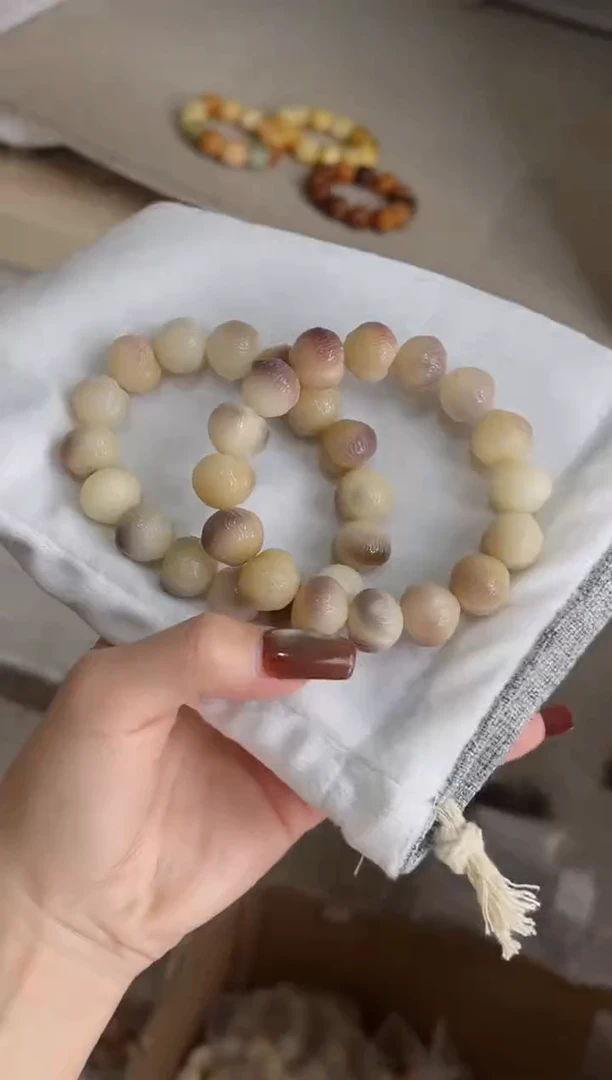 手串菩提根/象牙果r16紫美人拉丝屁桃13