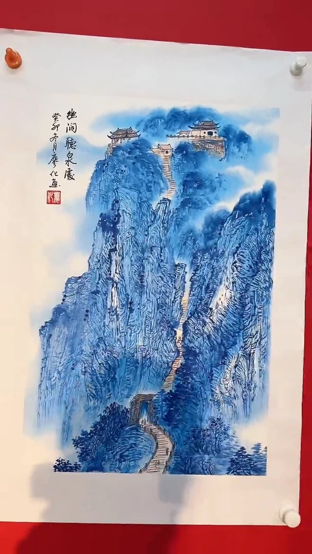 国画廖化老师国画作品