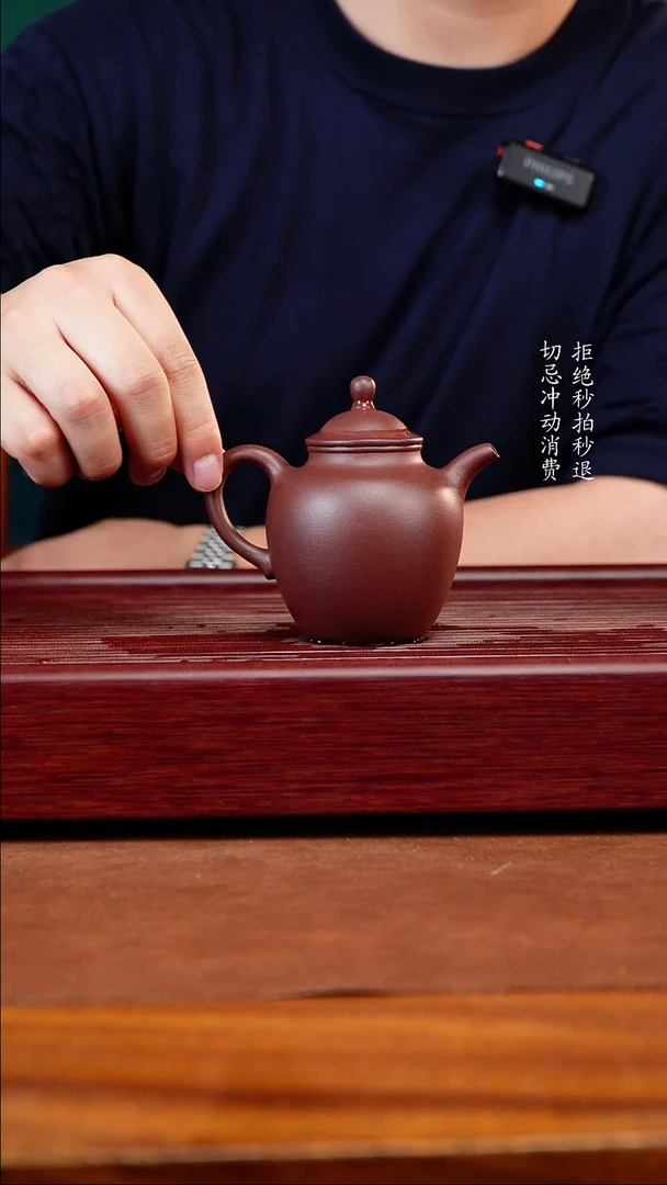 茶壶紫砂何**色无垢紫砂草阁吮香17367