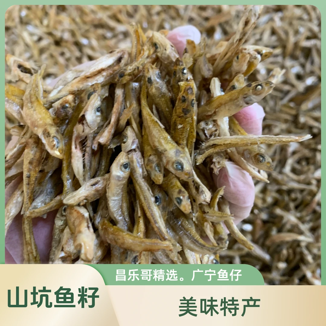 广宁肉鱼风干小鱼籽特产