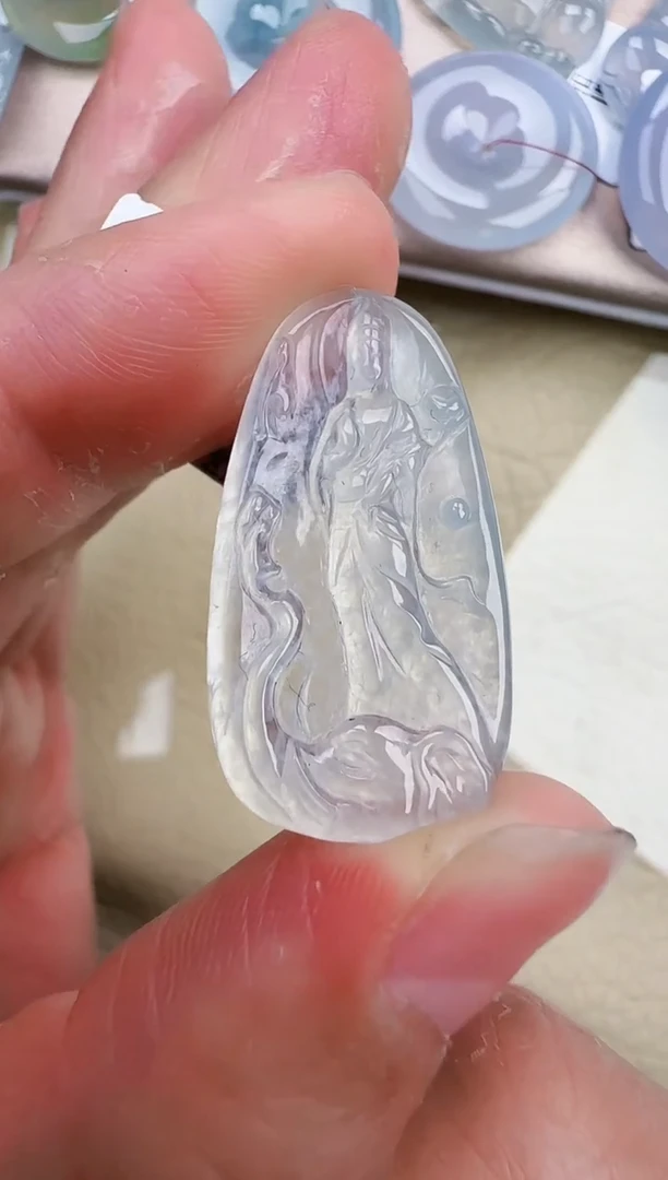 翡翠未镶嵌颈饰缅甸翡翠a货