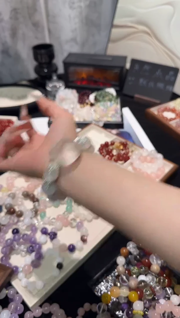 未镶嵌手串水晶KITTY