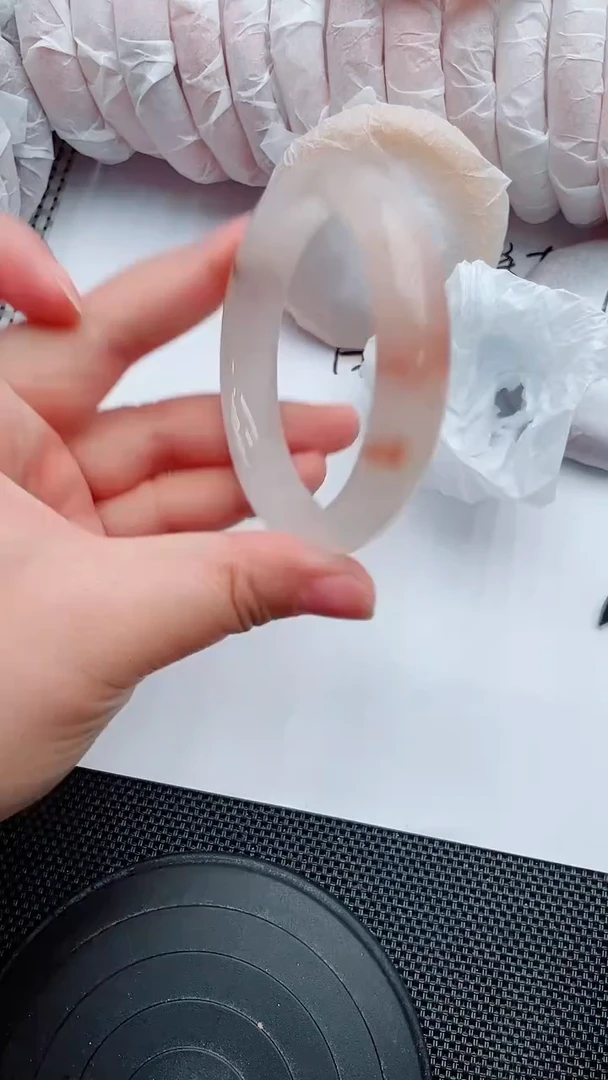 未镶嵌手镯石英质玉25-58-59