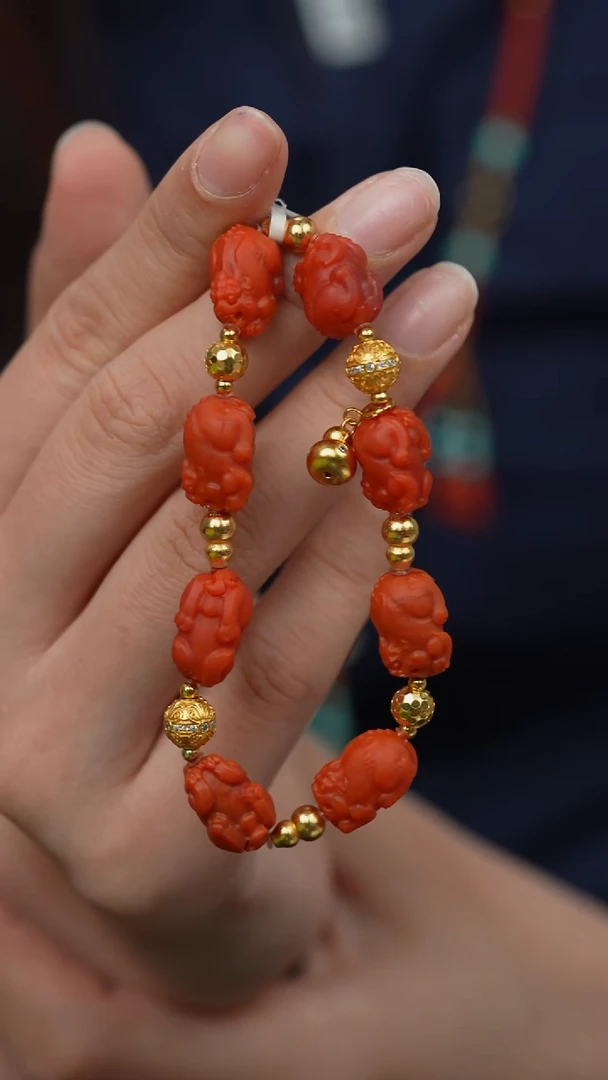 未镶嵌F163（多样性发一件）南红玛瑙单圈