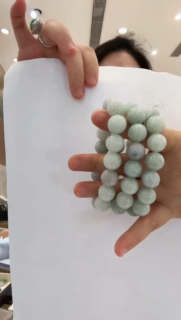 未镶嵌手串翡翠【73】13+（多样性发一）