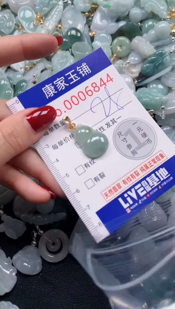 颈饰未镶嵌翡翠6844