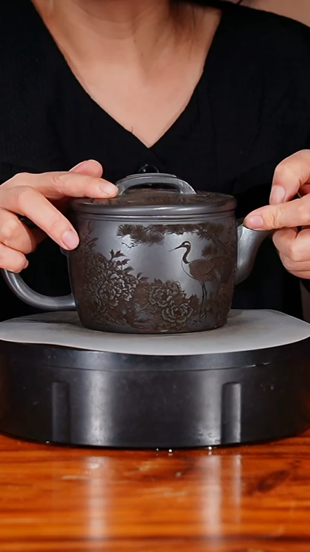 宜兴原矿紫砂壶茶壶600C