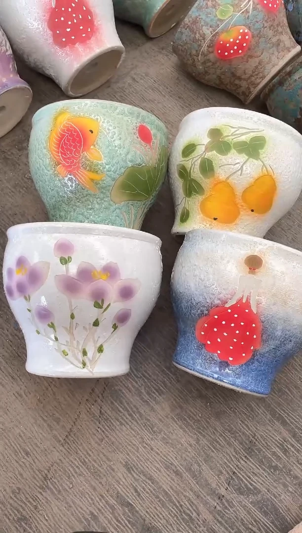 花盆5-251口17高14  4个1-2误差