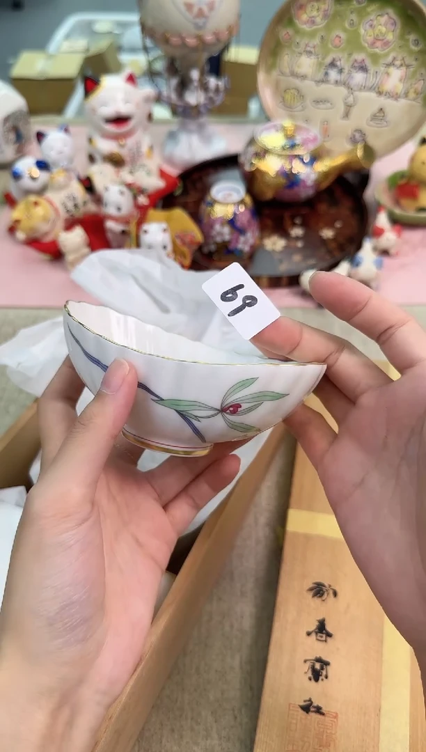 瓷片5只辰辰的瓷器好看到爆