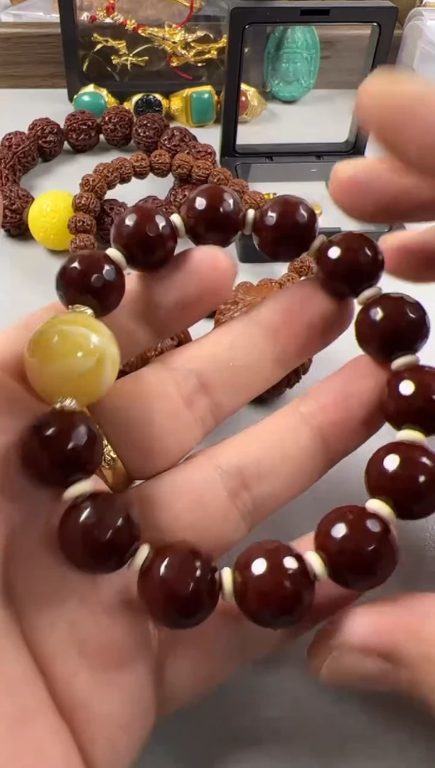 【闪购商品】橄榄核手串手盘橄榄核素串