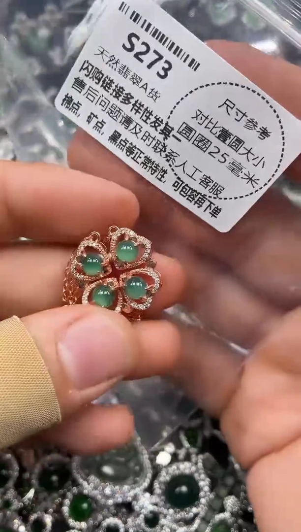 颈饰未镶嵌翡翠S273项链