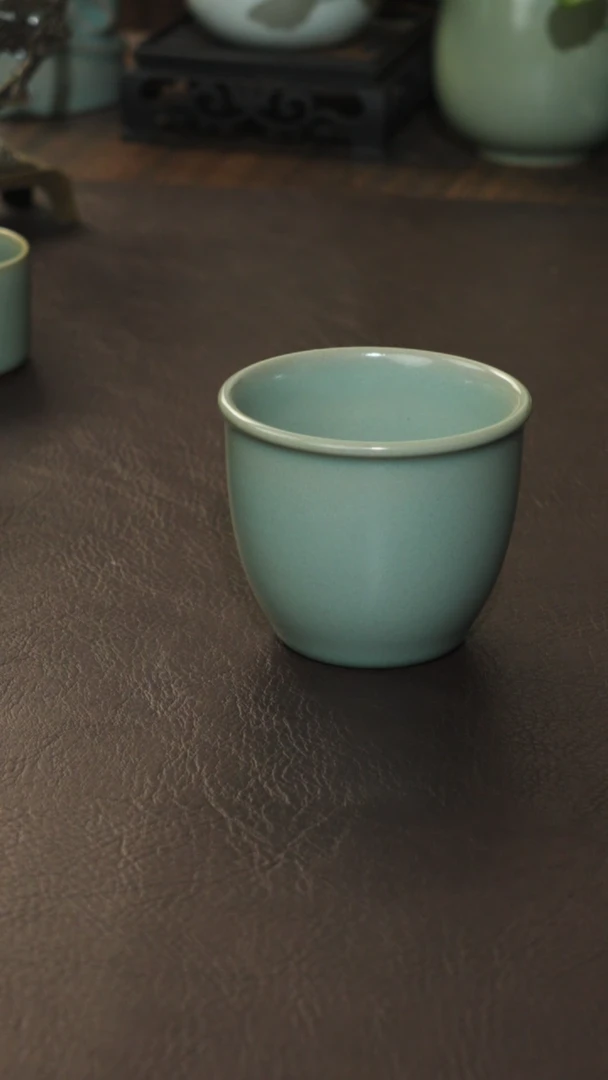 【闪购商品】杯宣宝汝瓷原矿原釉微瑕