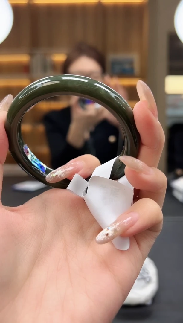 未镶嵌手镯和田玉HT52-58.7