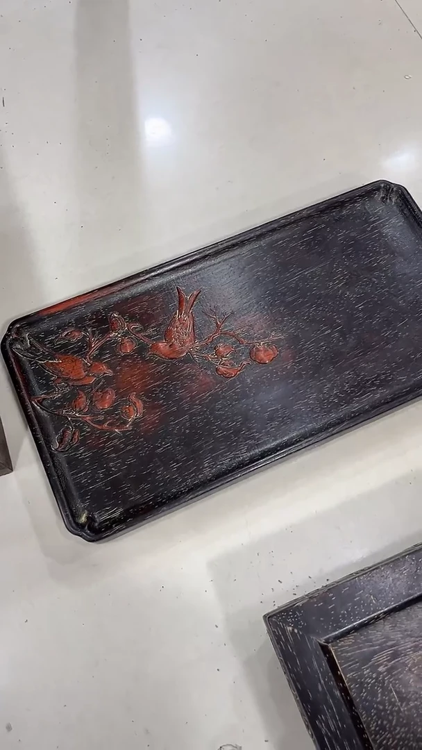 真*木忆沐铜茶具茶架1