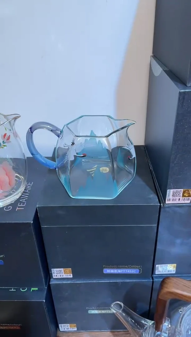 物肆/青山仙鹤/棱然公道杯
