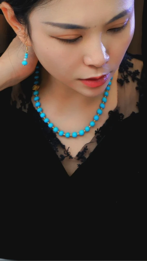 未镶嵌绿松石项链发货一件