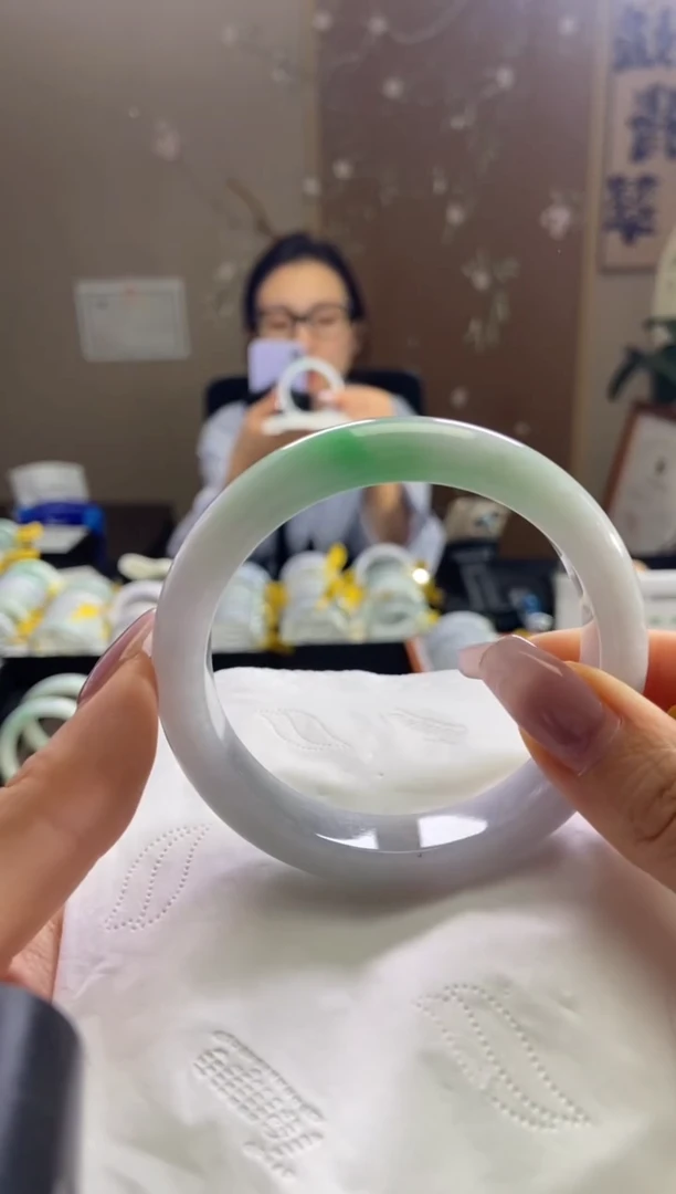 未镶嵌手镯翡翠58.7圈口t