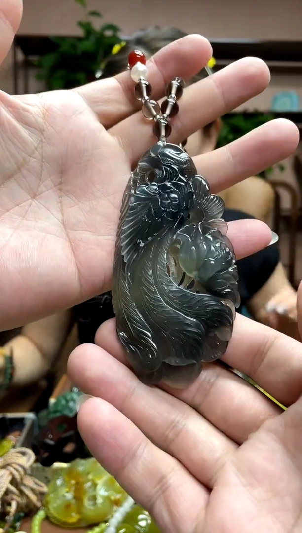 未镶嵌岫玉吊坠·