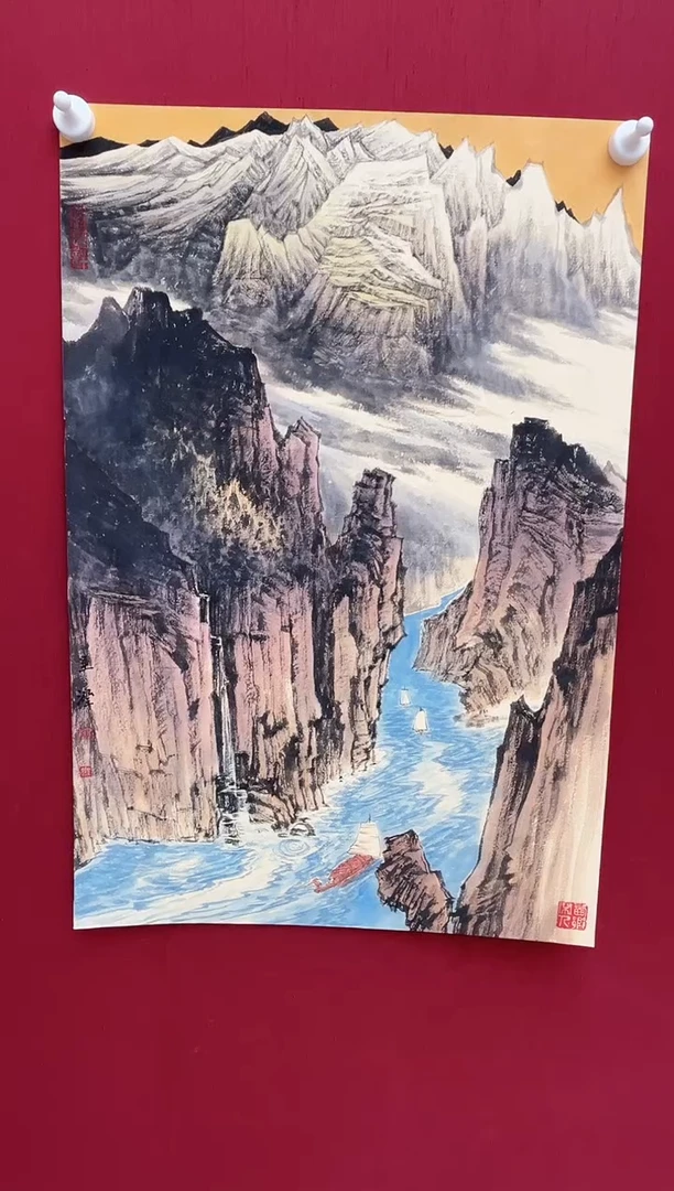 国画周呈润老师画作