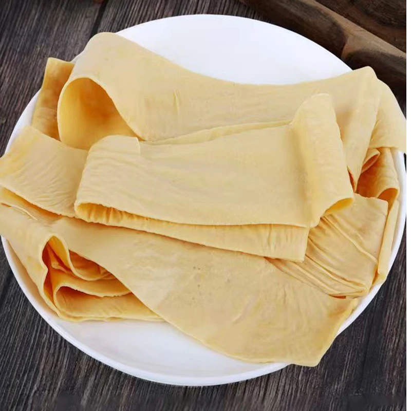 手工豆皮袋装豆腐皮老豆皮干货火锅豆皮食凉拌菜豆油皮