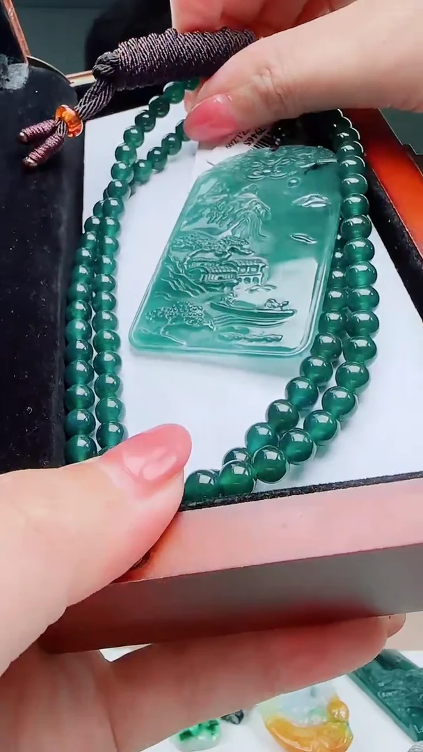 颈饰未镶嵌翡翠多样性发其一78739