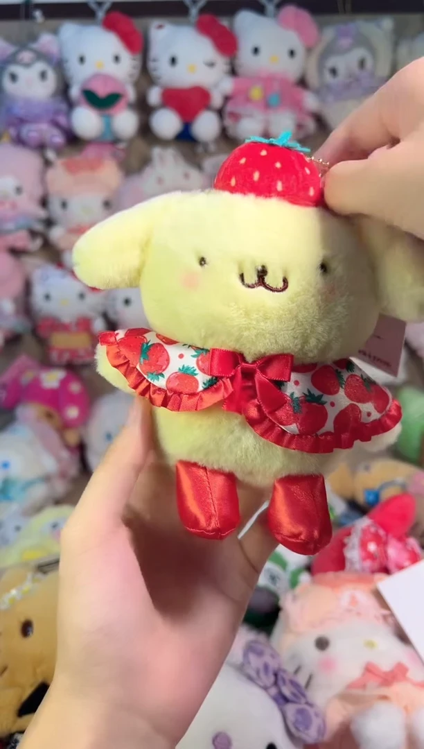 正品草莓新闻布丁狗