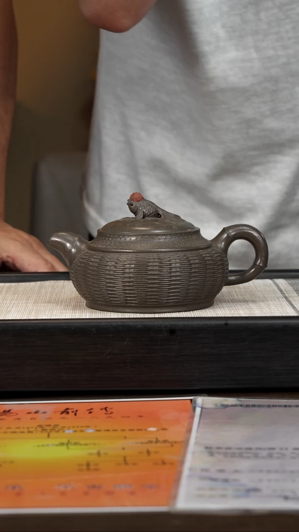 茶壶紫砂【P041】鸿运当头 400c  SPH