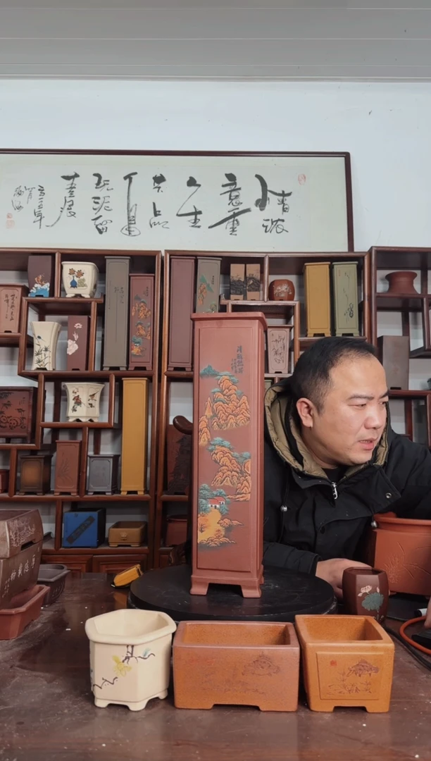 【闪购商品】紫砂花盆5828928526392222