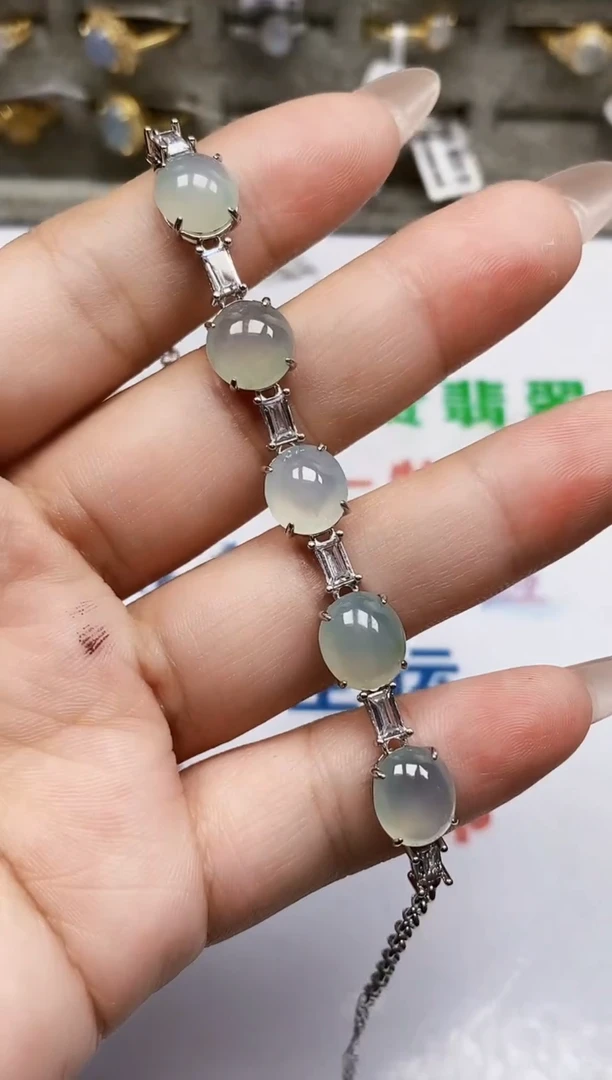 银S925镶嵌戒指翡翠1823