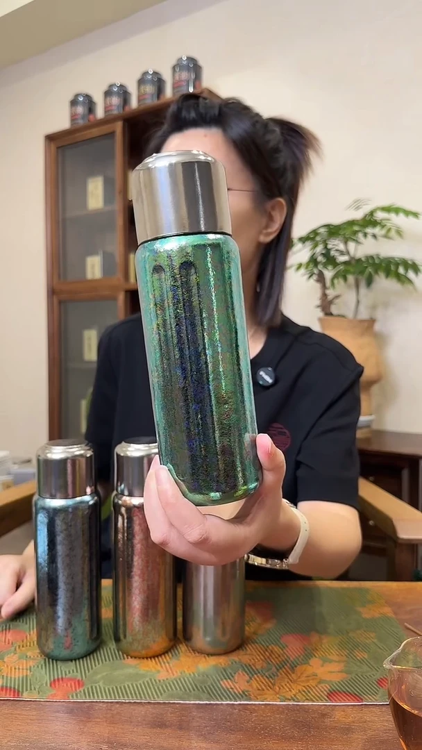 500毫升纯钛绿色