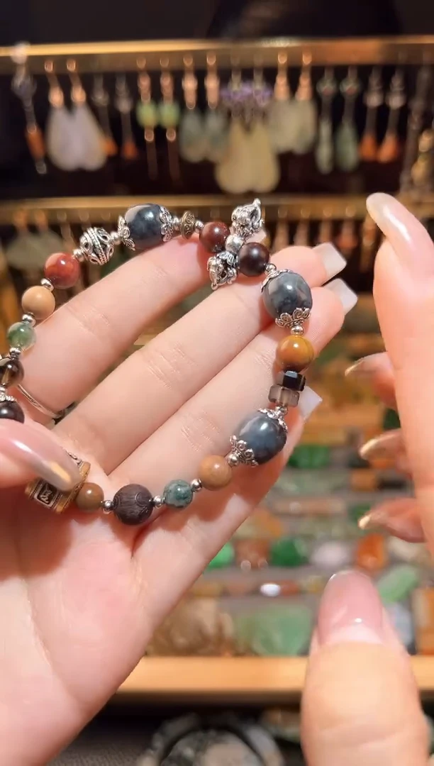 未镶嵌手链翡翠翡翠乌鸡手串随机发发一件