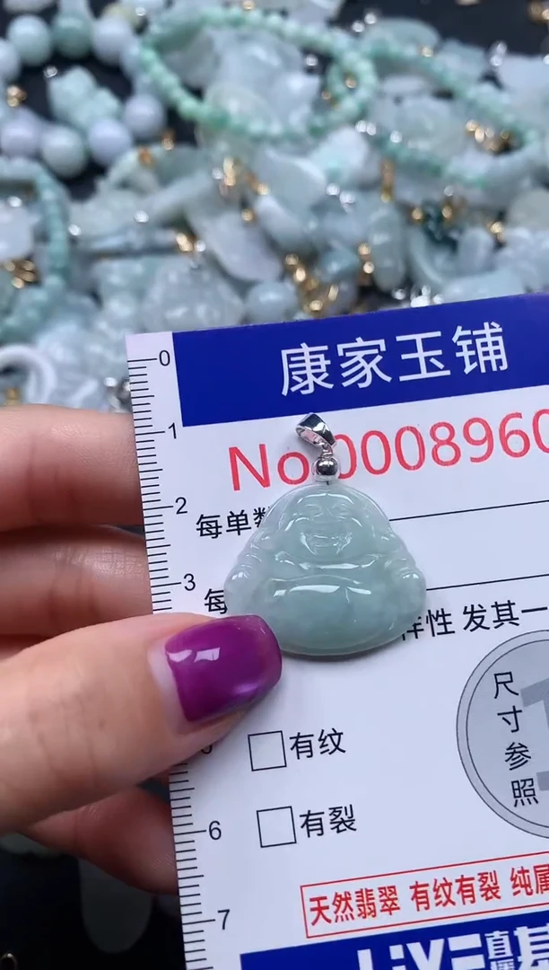 颈饰未镶嵌翡翠8960